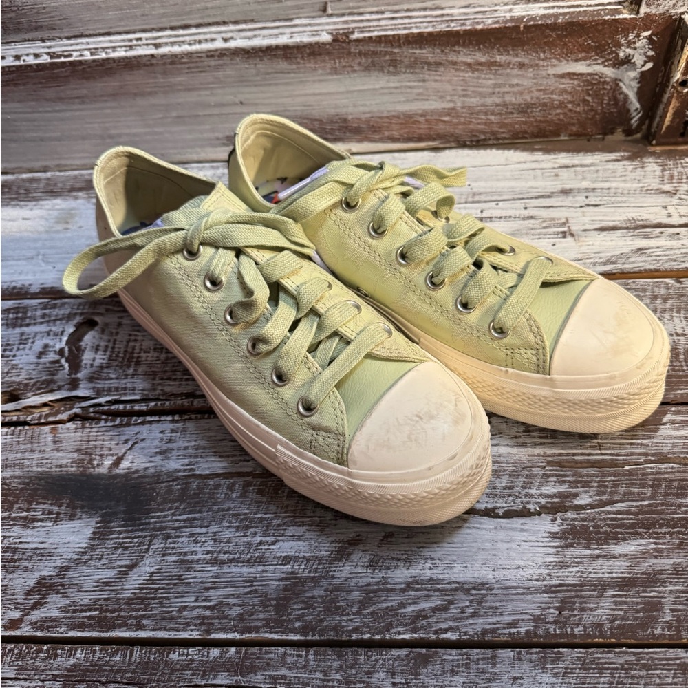 Converse Casual Light Green Canvas Sneakers